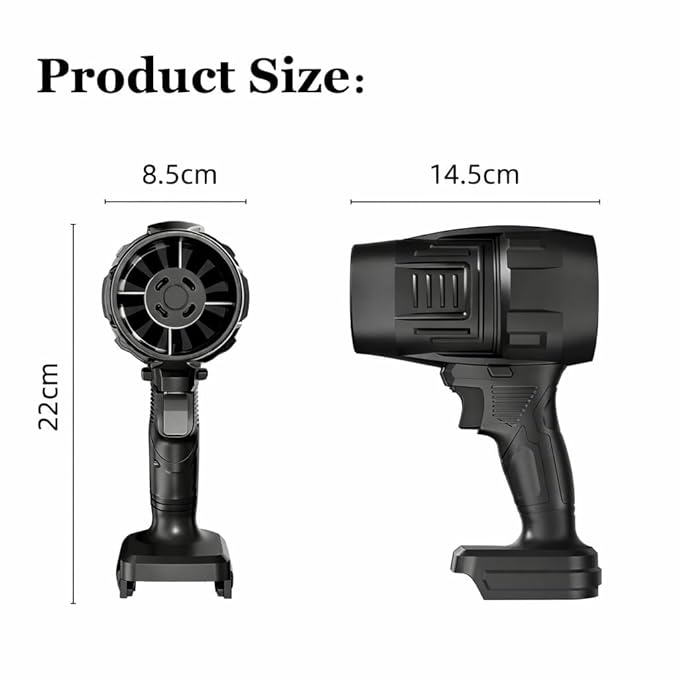 Cordless Portable Air Blower | Turbo Fan