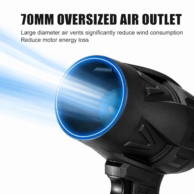 Cordless Portable Air Blower | Turbo Fan